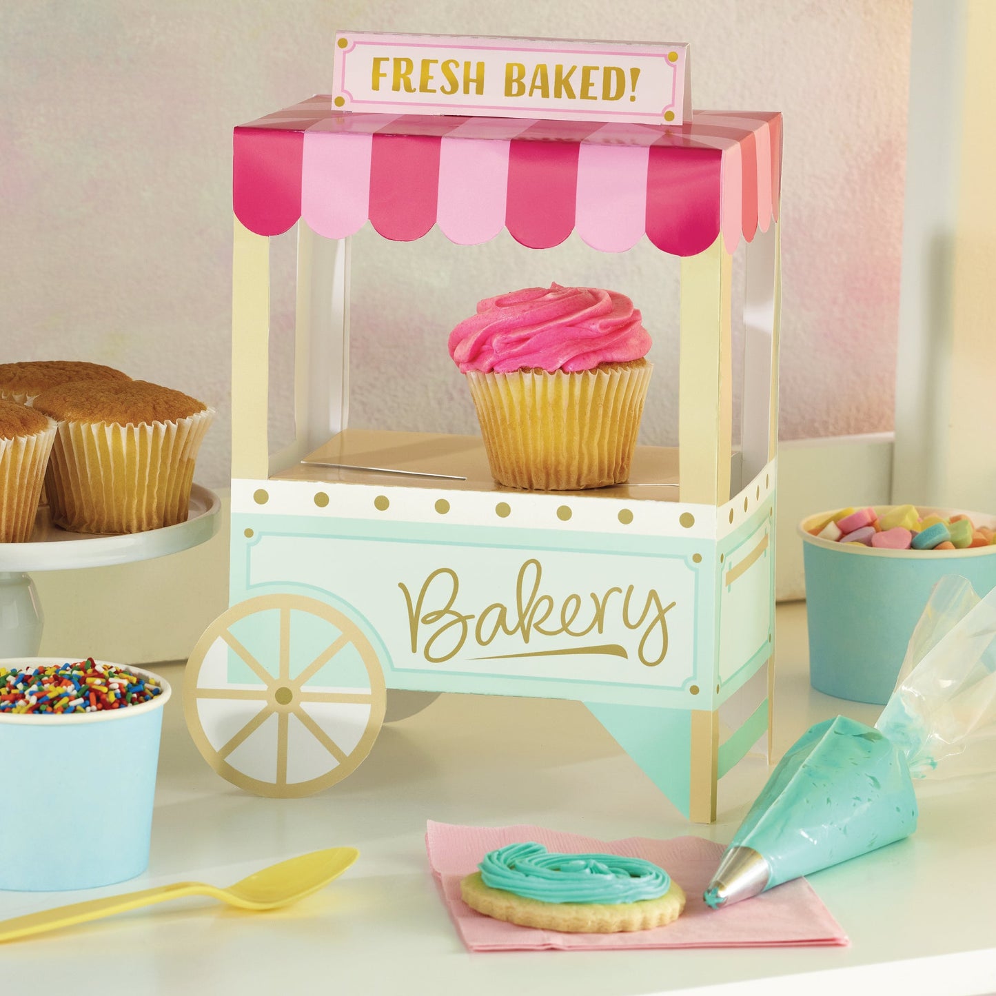 Bakery Cart Treat Stand Centerpiece